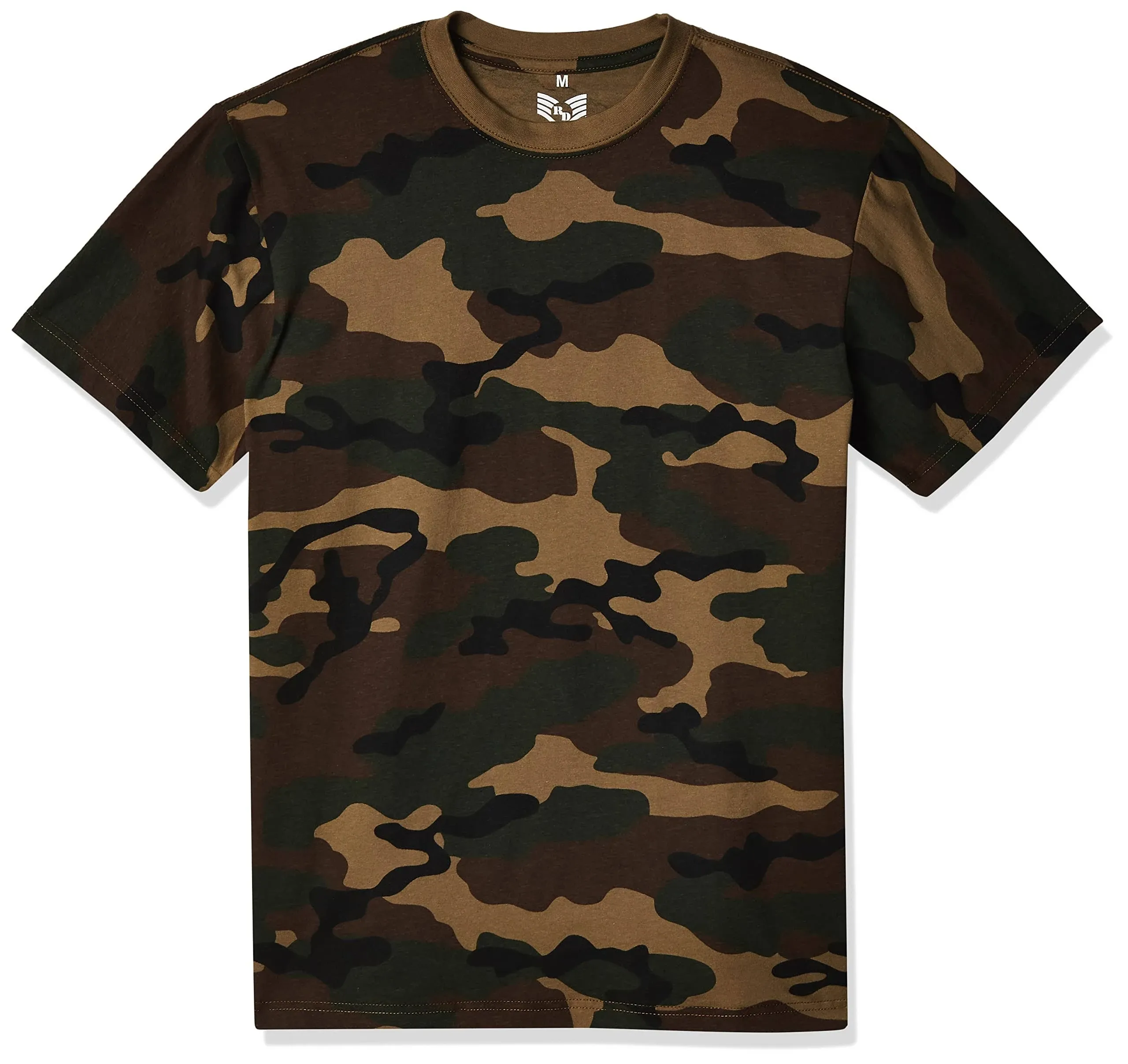 Camo T-Shirt, Camouflage Military Shirt, 100% Cotton - Rapid Dominance R38