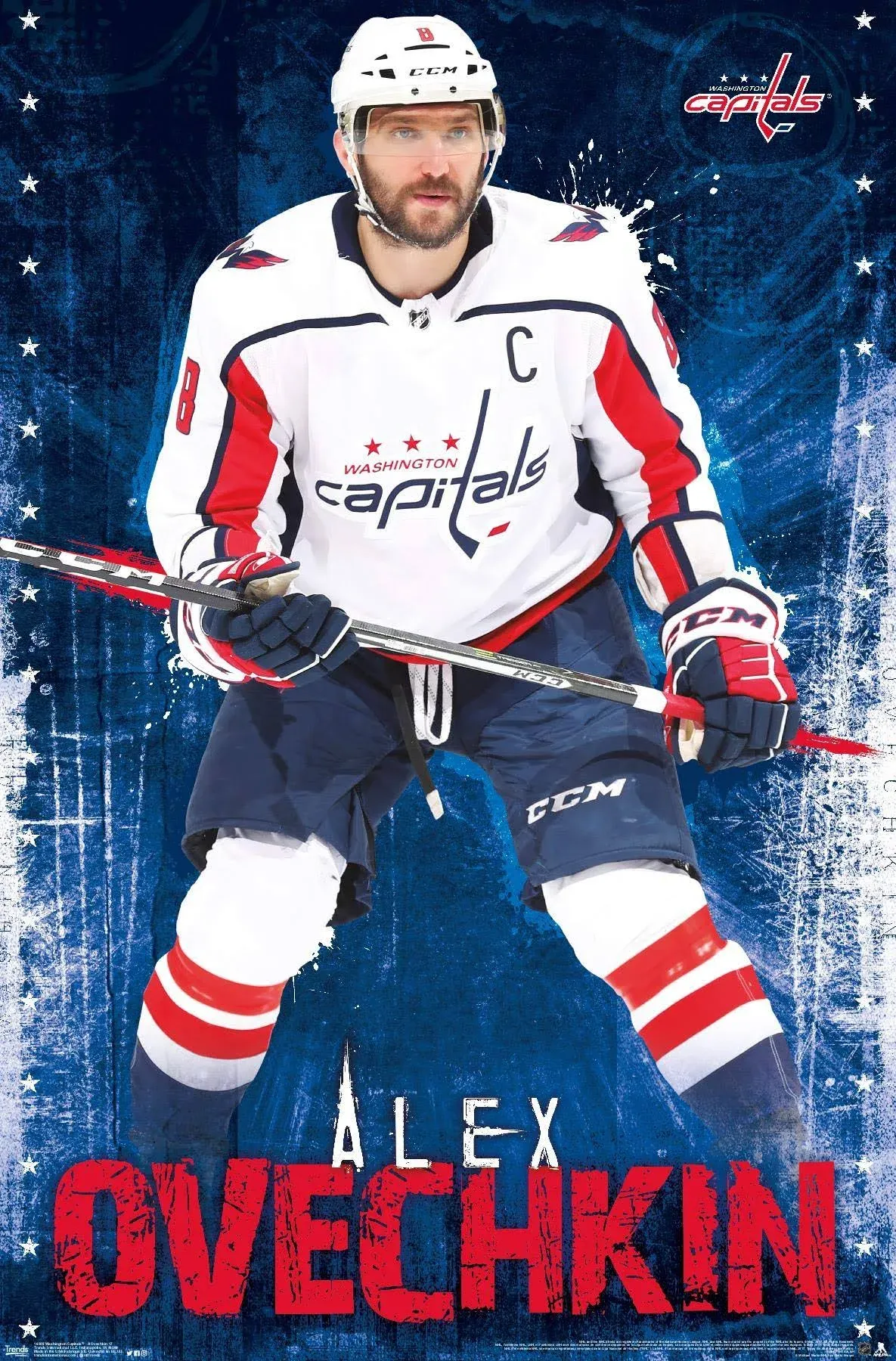 Washington Capitals��_ - Alex Ovechkin Poster Print (22 x 34)