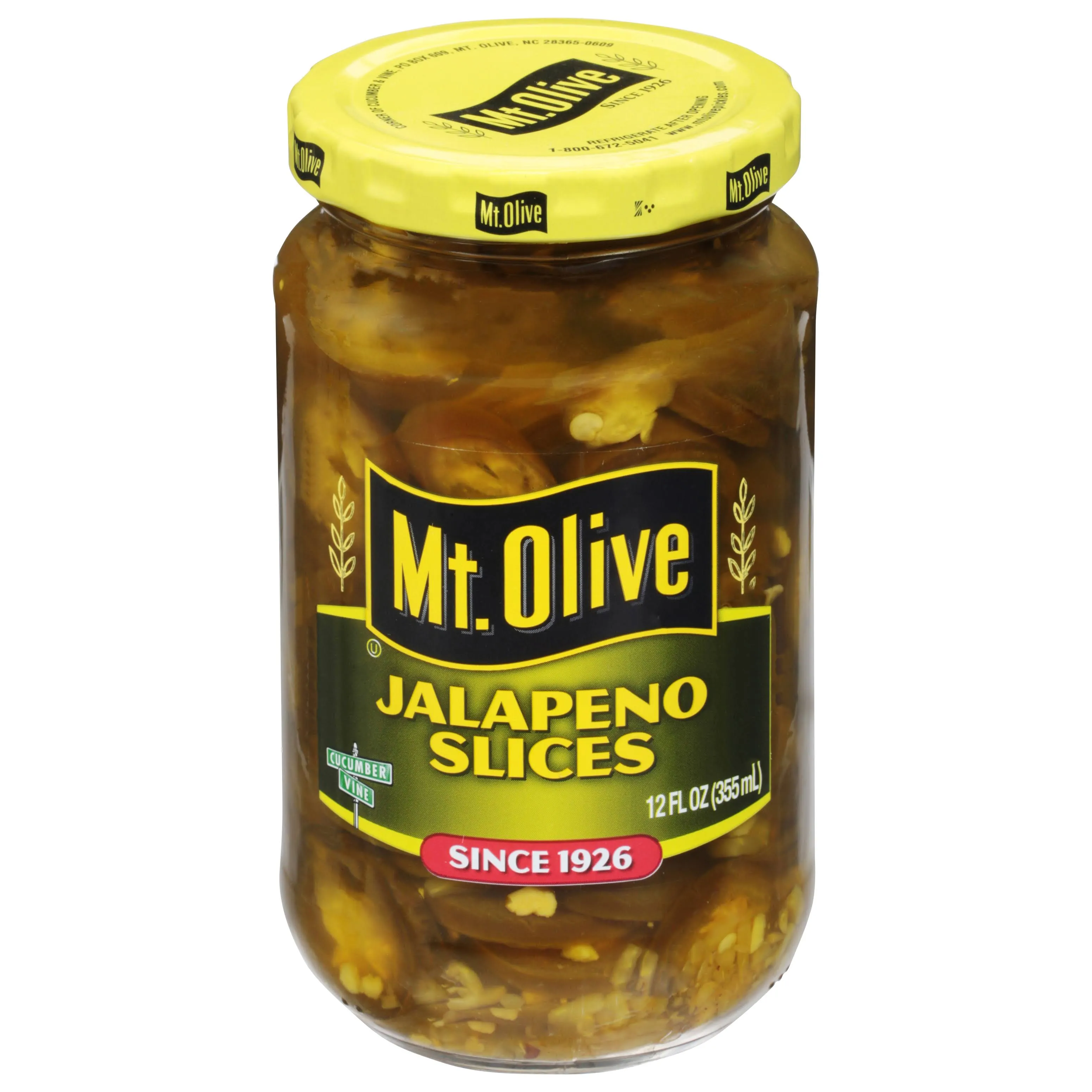 Mt Olive Jalapeno Slices - 12 fl oz