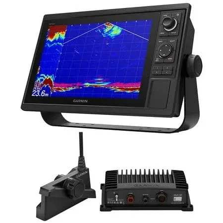 Garmin GPSMAP 1222 Livescope Plus Bundle with LVS34 Transducer: Ultimate Navigation and Sonar Solution for Boaters