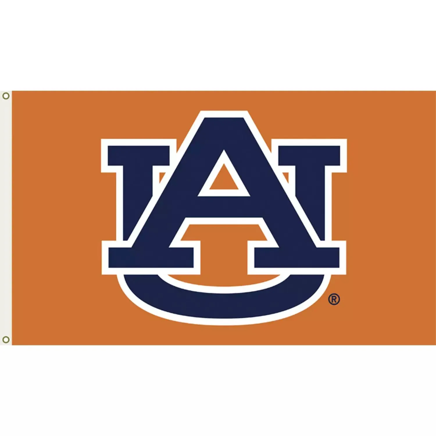 Auburn Tigers Flag 3x5 Orange AU Logo