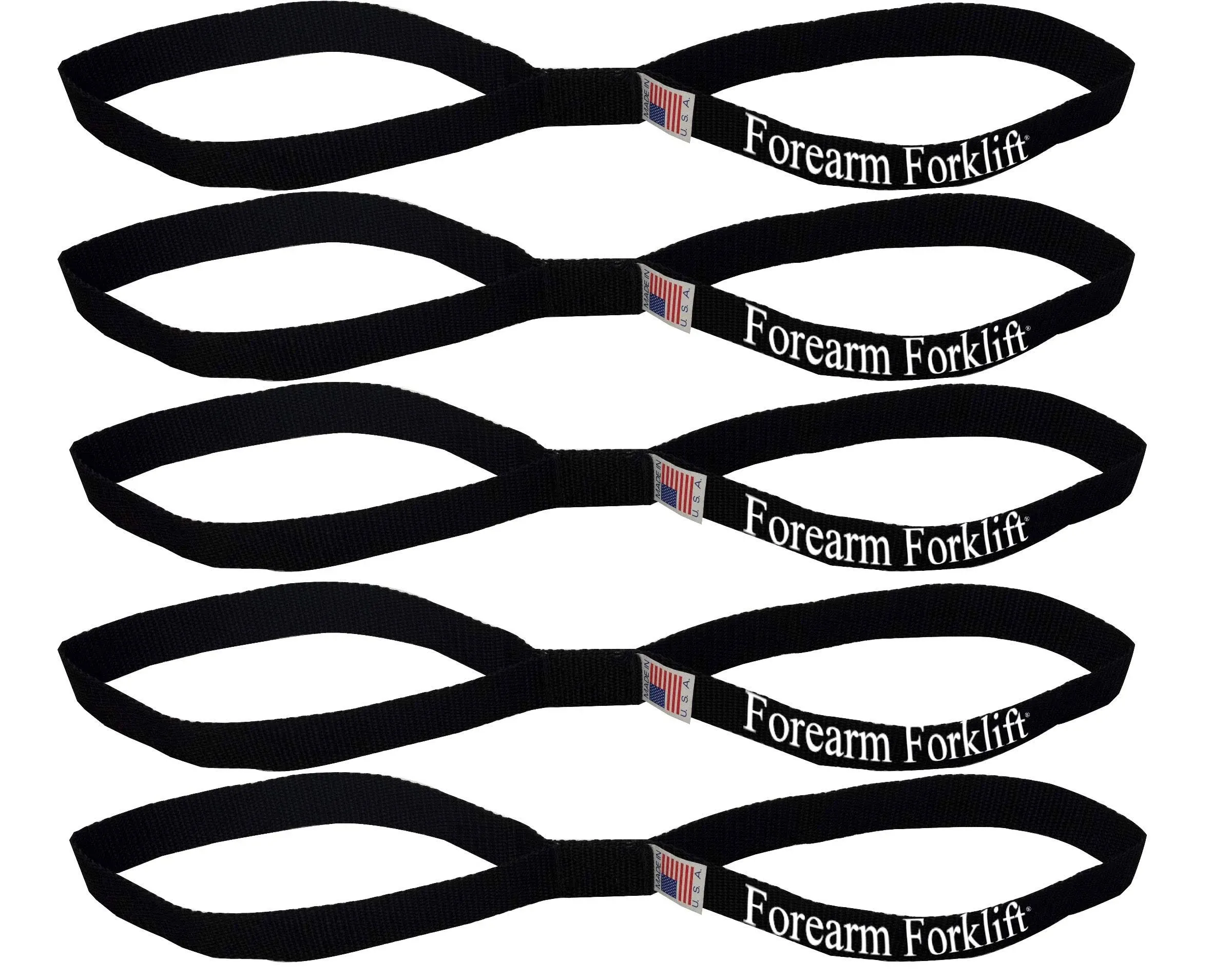 Forearm Forklift-FFLH185 LoopHolz 18in. Pack of 5 Soft Loops, Tie Down / Bungee Cord Lengtheners