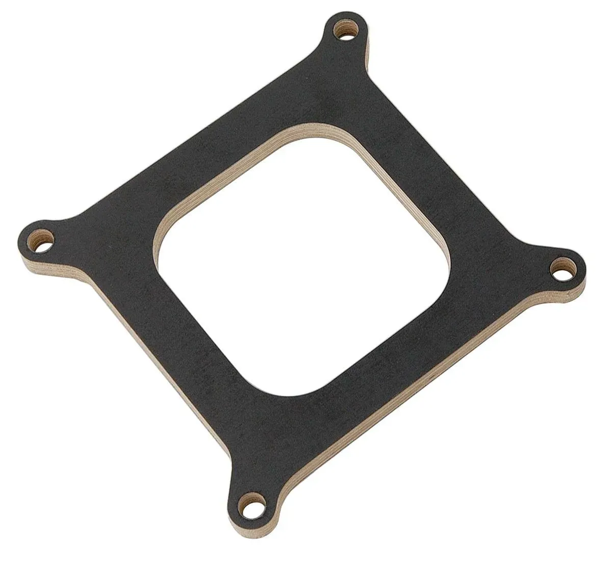 Moroso 65015 Phenolic Carburetor Spacer, 1/2" Thick - Open, Square Bore