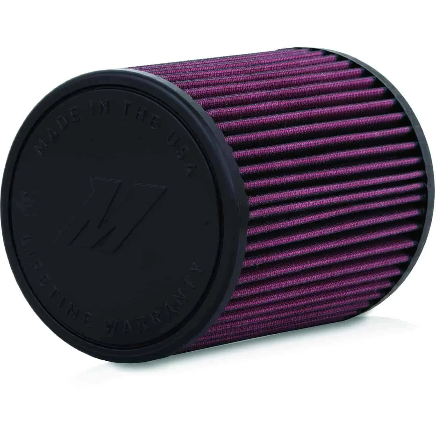 Mishimoto Performance Air Filter, 2.75&#034; Inlet, 7&#034; Filter Length, Red