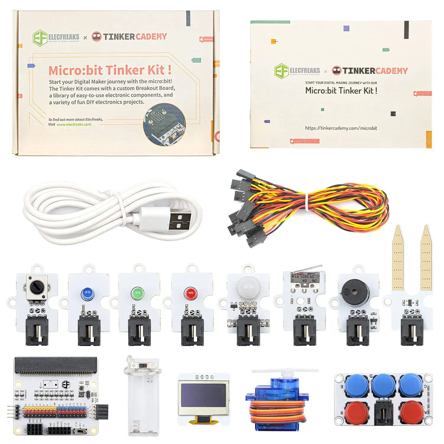 ELECfreAKS Microbit Tinker Kit