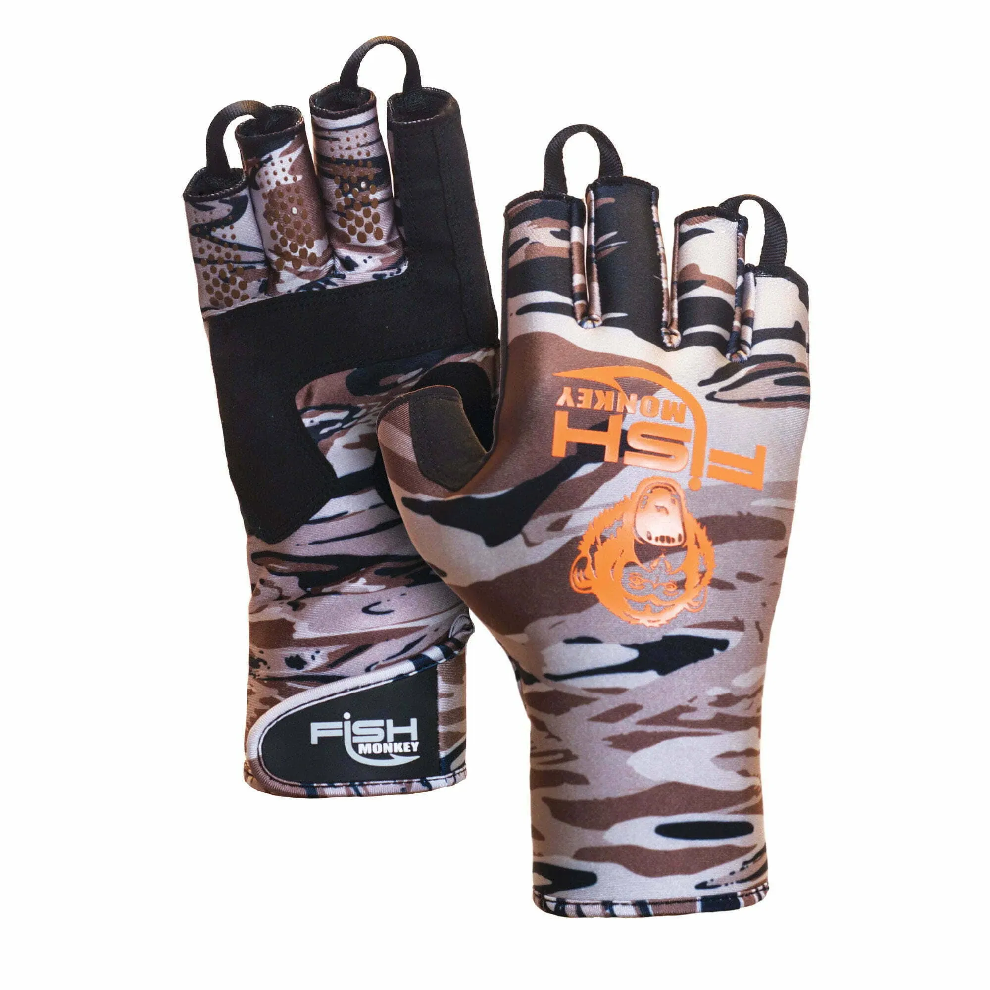 Fish Monkey FM29 Backcountry II Insulated Half-Finger Guide Gloves