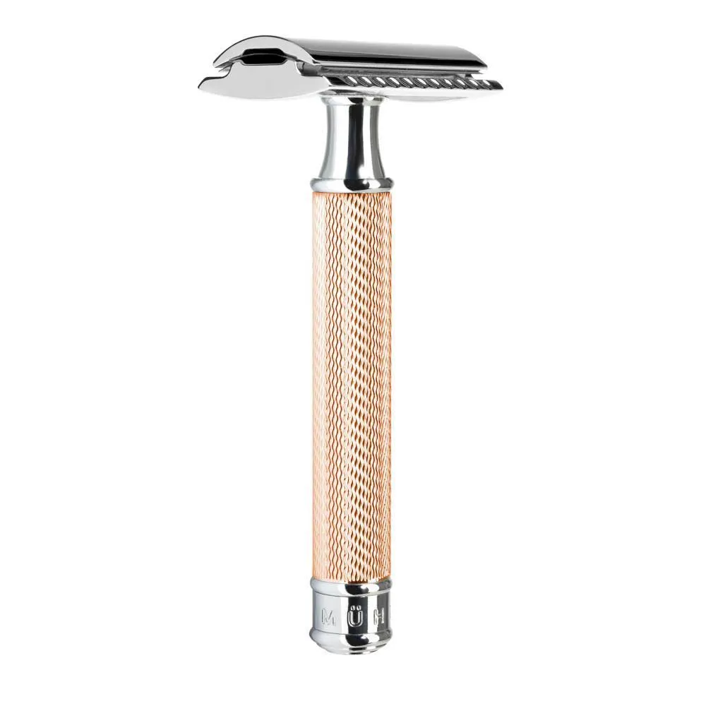 MÜHLE TRADITIONAL R89 Double Edge Safety Razor (Closed Comb) | Perfect for Everyday Use | Barbershop Quality Close Smooth Shave | Luxury Razor for Men