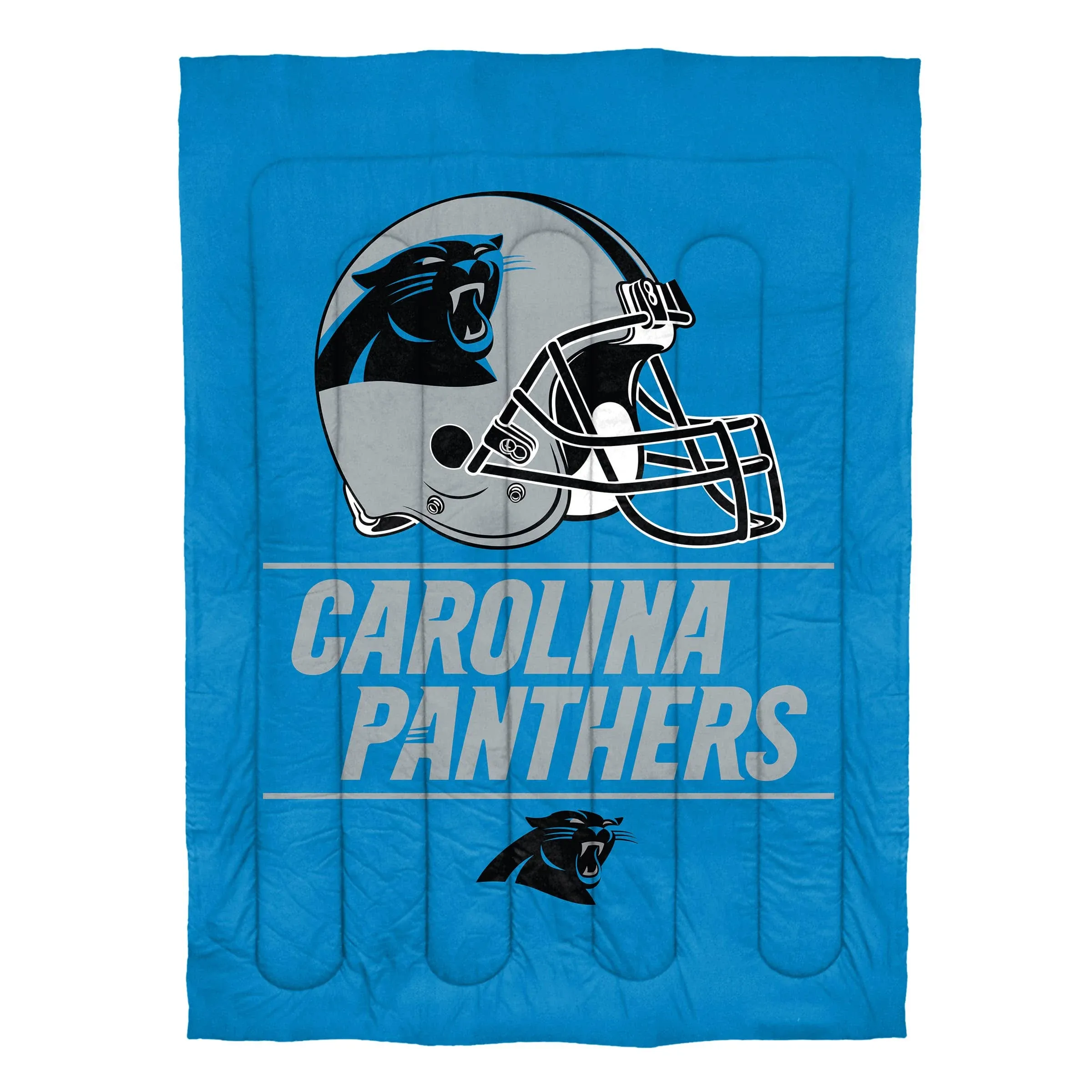 Northwest NFL Unisex-Adult Comforter and Sham Set Carolina Panthers Full/Queen