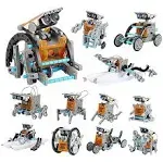 Lucky Doug 12-in-1 Stem Solar Robot Kit Toys Gifts for Kids 8 9 10 11