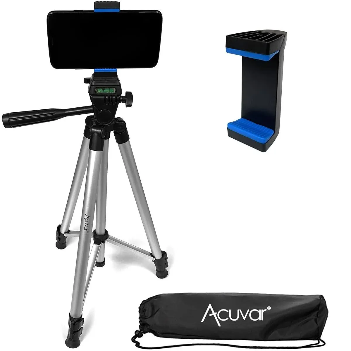 Professional Camera With Phone Holder Tripod Stand for Smartphone iPhone Samsung