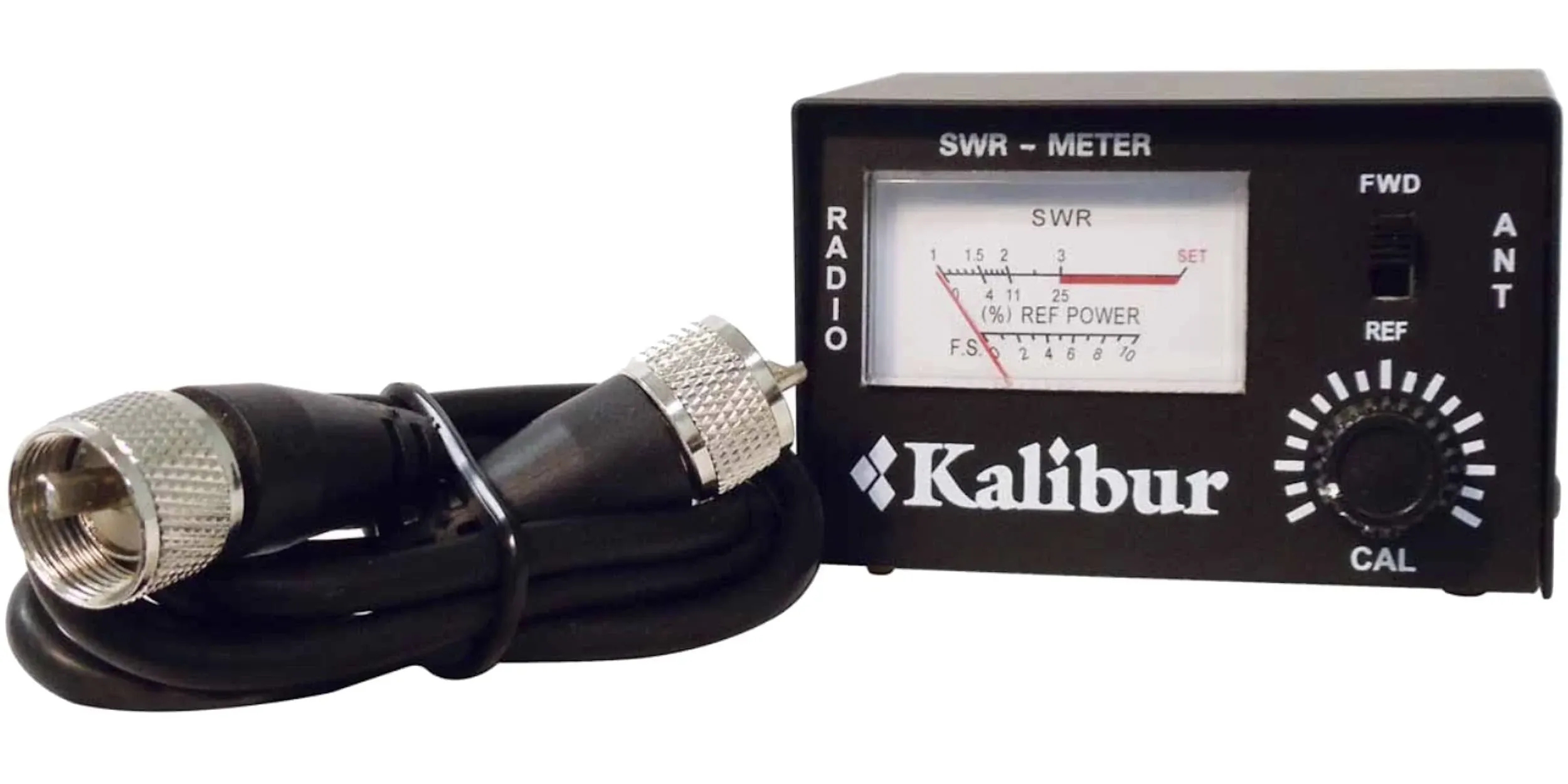 Accessories Unlimited AUSWR Mini SWR Meter, Three Feet of Coaxial JUmper... 