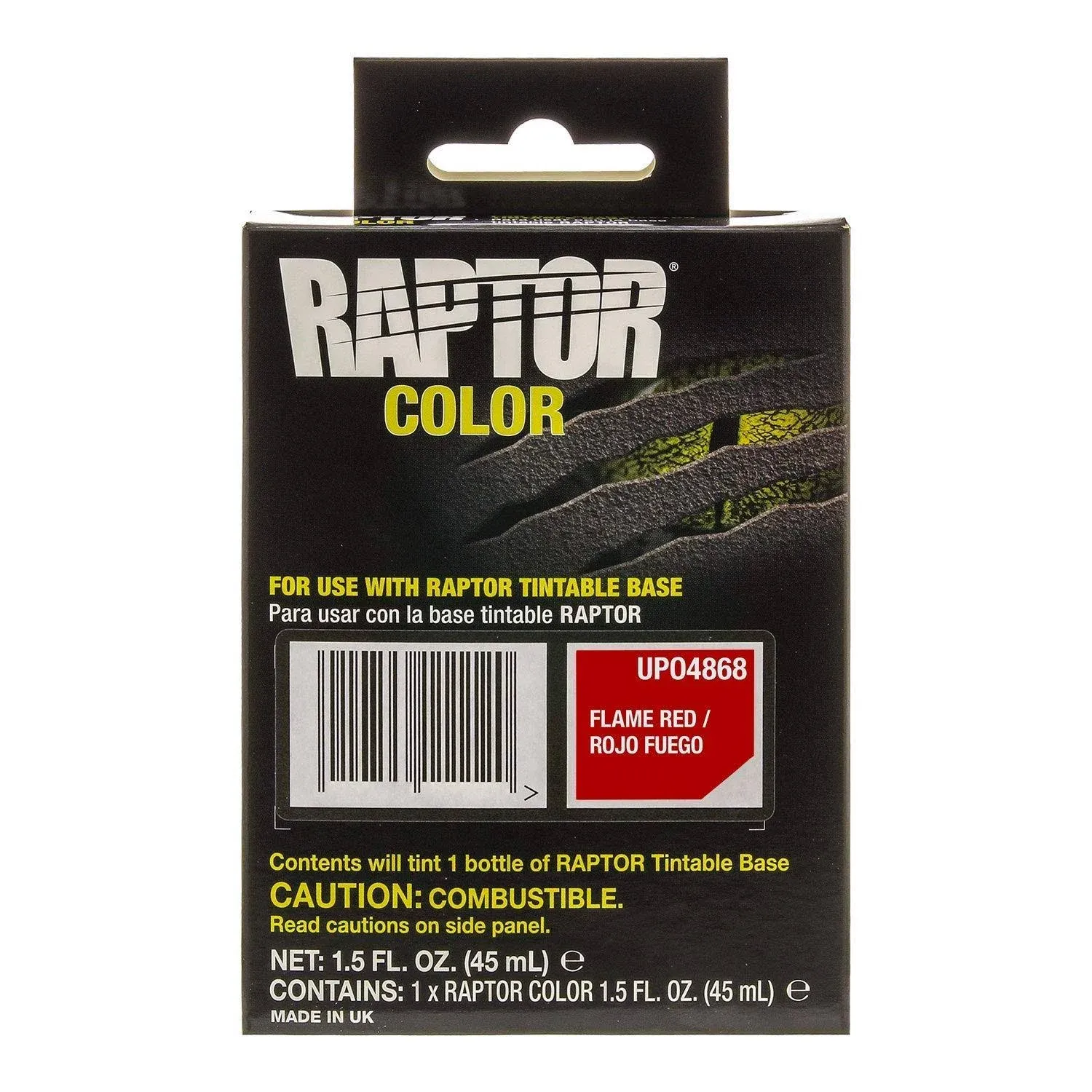 U-Pol Products UP4883 Raptor Black Aerosol