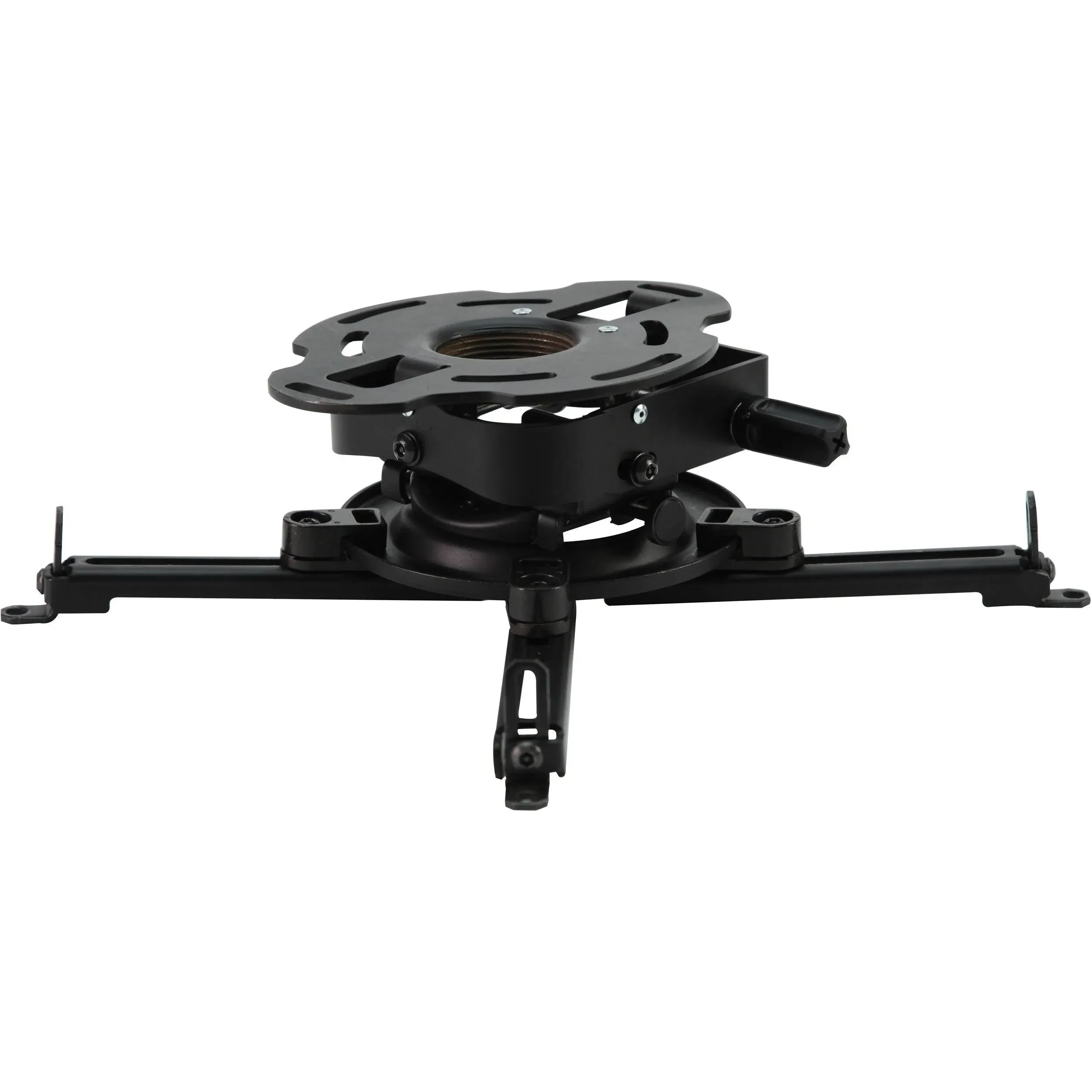 Peerless-AV  Ceiling Mount for Projector - Black - Height Adjustable - 50 lb Load Capacity - 1 - PRGS-UNV