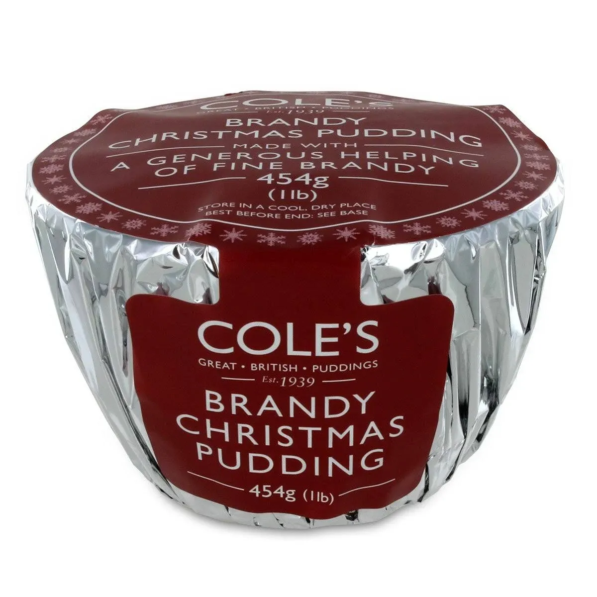 Coles Traditional Foods Brandy Christmas Pudding, 454 GR