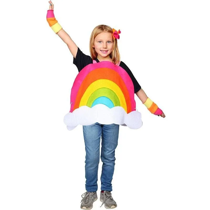 Dress Up America Rainbow Costume - Cute, Fun, Rainbow Costume for Kids