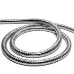 HotelSpa 5 to 7 Foot Extra Long Stretchable Stainless Steel Shower Hose