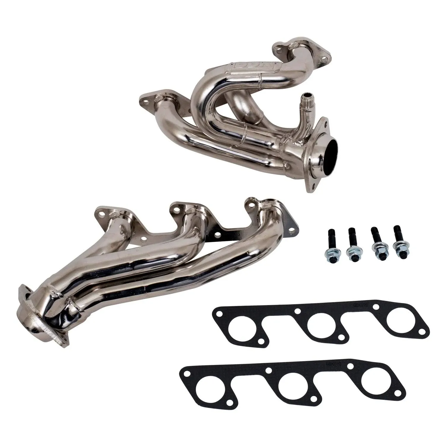 BBK 4010 - 05-10 Mustang 4.0 V6 Shorty Tuned Length Exhaust Headers - 1-5/8 Chrome