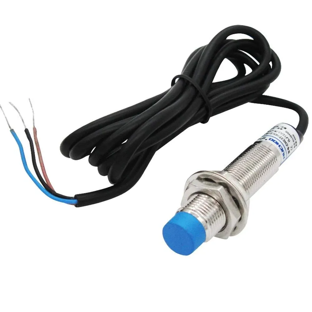 Twidec/M12 Approach Sensor Inductive Proximity Switch PNP NO DC 6-36V, 4mm Detecting Distance LJ12A3-4-Z/BY