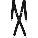 Men's Stretch Suspenders - Goodfellow & Co™ Black One Size