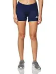 Adidas Women's 4 inch Volleyball Shorts, Navy Blue / Medium