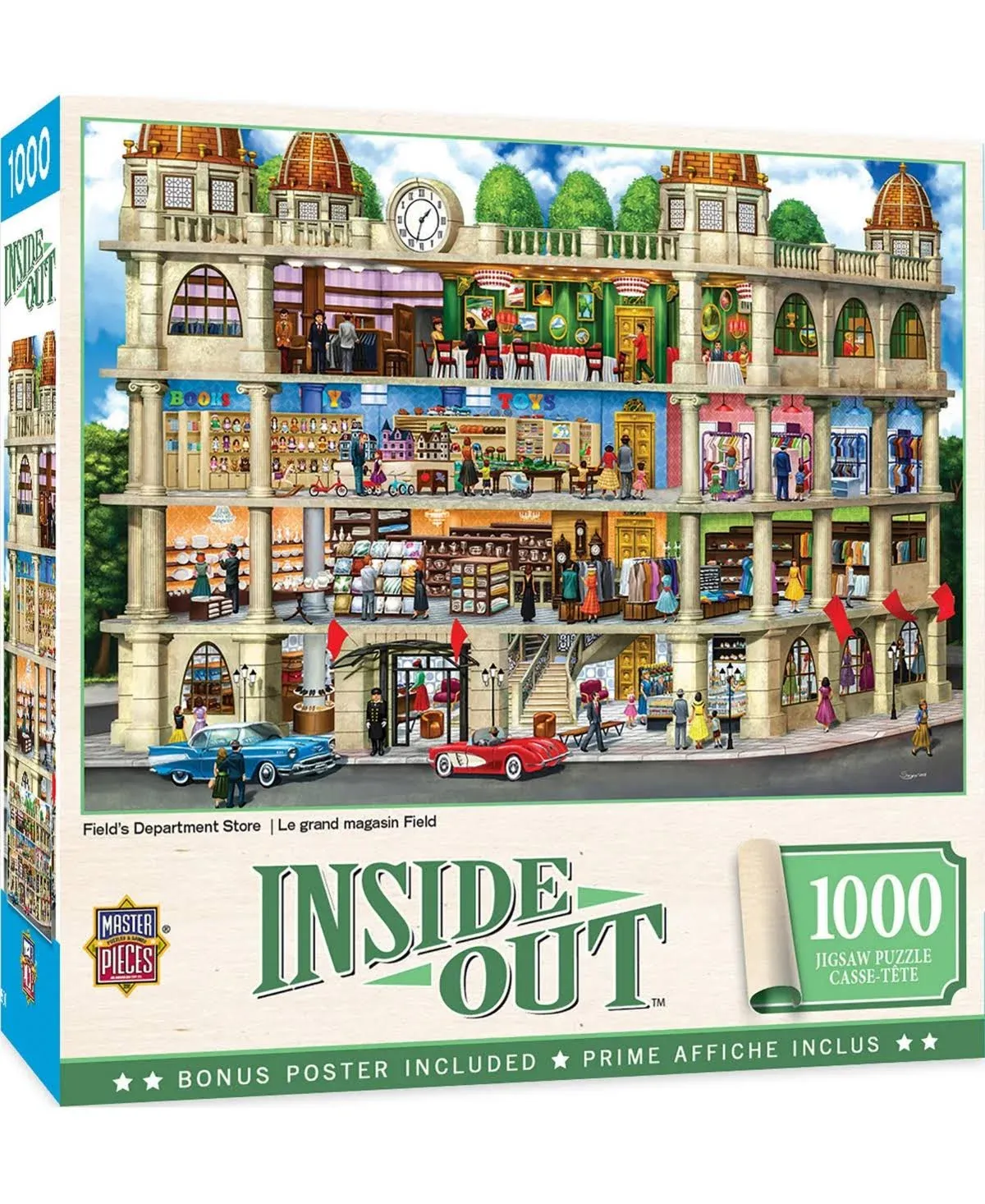 Inside Out - Fields Department Store 1000 Piece Jigsaw Puzzle