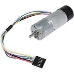 DC 12V High Torque DIY Electric Gear Motor Low Speed 10rpm-130rpm with Encoder