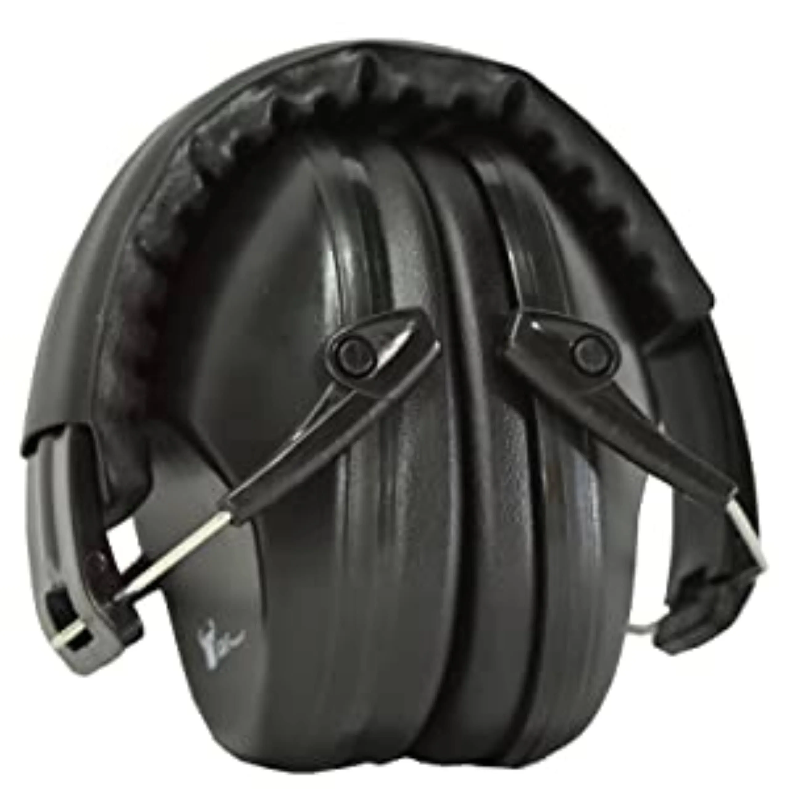 Low Profile Folding Earmuff Hearing Protection, 26dB NRR, Reduces Noise up to 125dB, Adjustable Headband for Adults & Kids