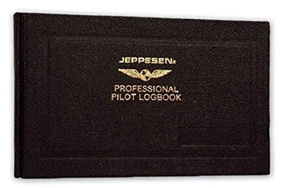 JEPPESEN Professional LOGBOOK - Brown