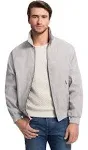 Weatherproof Microfiber Bomber Jacket - Fog