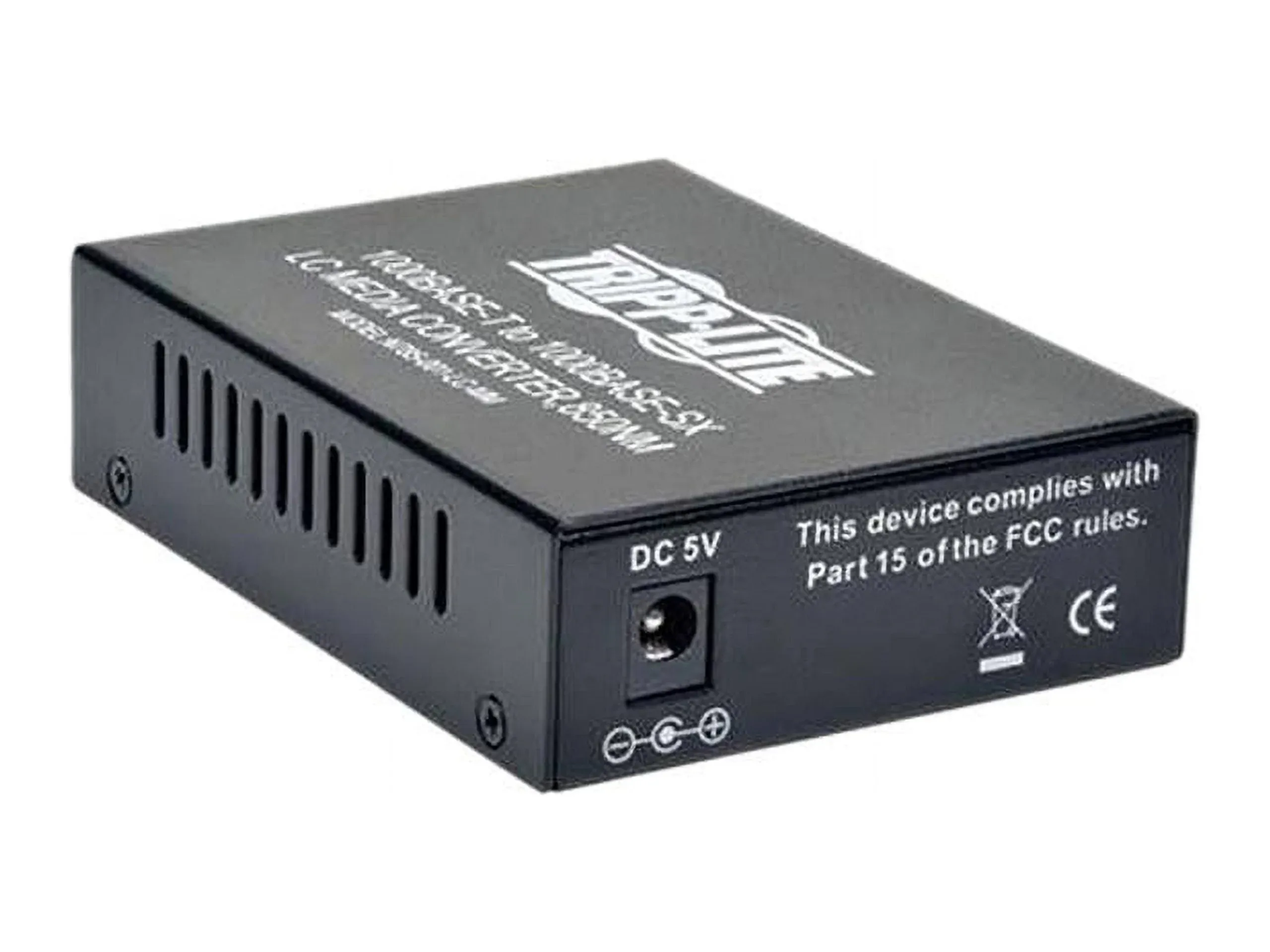 Tripp Lite 10/100/1000 LC Multimode Media Converter, 550M, 850nm