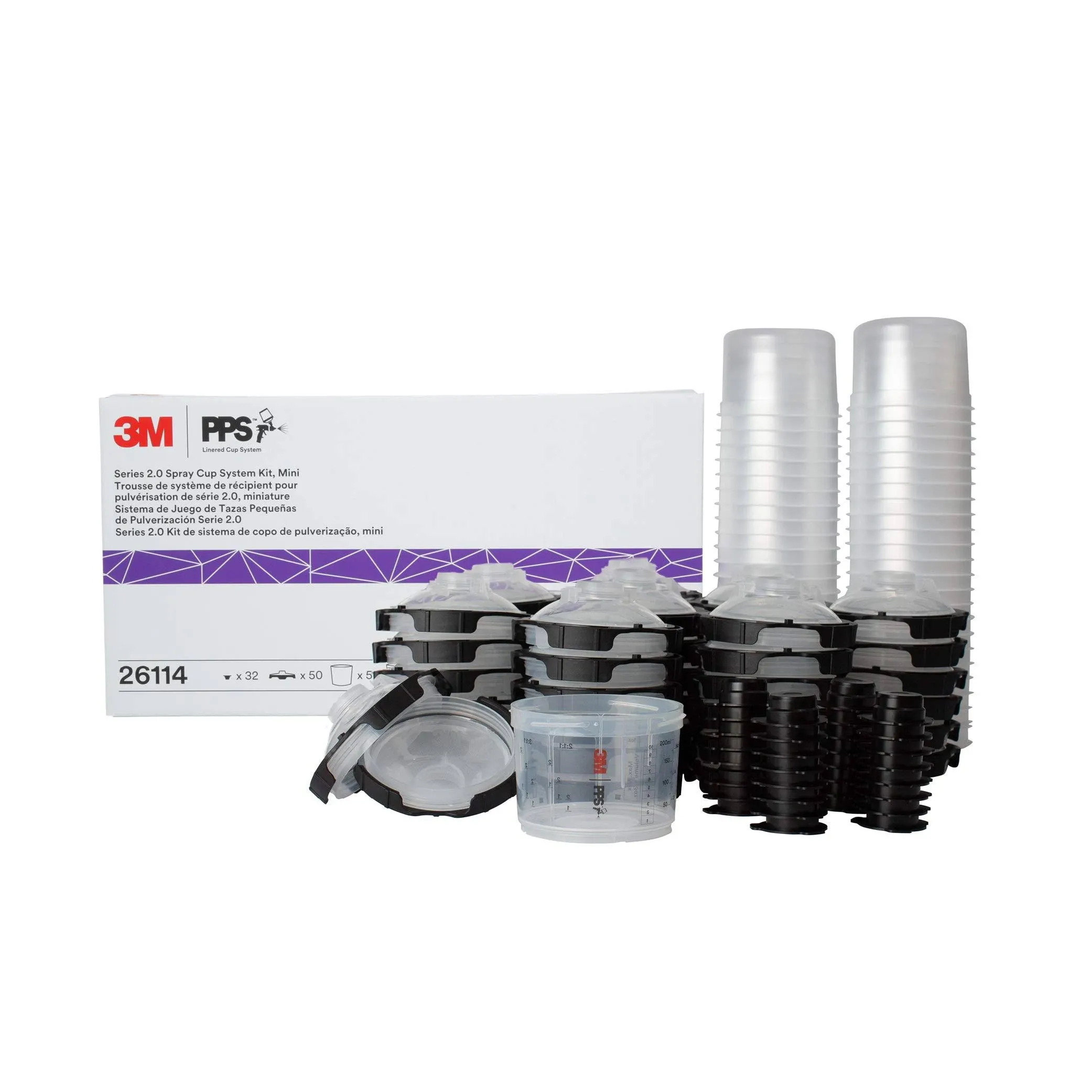 3M PPS™ Series 2.0 Mini Cup System Kit (26114)