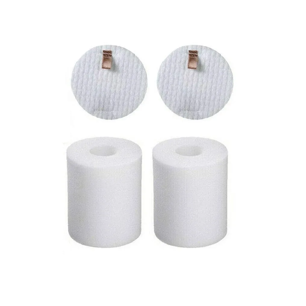 2 Pack of Crucial Vacuum Foam & Felt Filter Replacement Part # XFF500 - Compatible With Shark Rotator Models NV500 NV500CO NV501 NV502 NV503 NV505 NV510 NV520 NV552 NV753 UV560 NV642