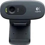 Logitech C270 Desktop or Laptop Webcam, HD 720p Widescreen for Video Calling and Recording Non Retail Package