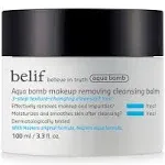 Belif Aqua Bomb Make Up Removing Cleansing Balm, Hydrating, 3.3 fl oz, SEALED