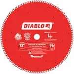 Diablo D1296N Circular Saw Blade, 12 in Blade, 96 Teeth