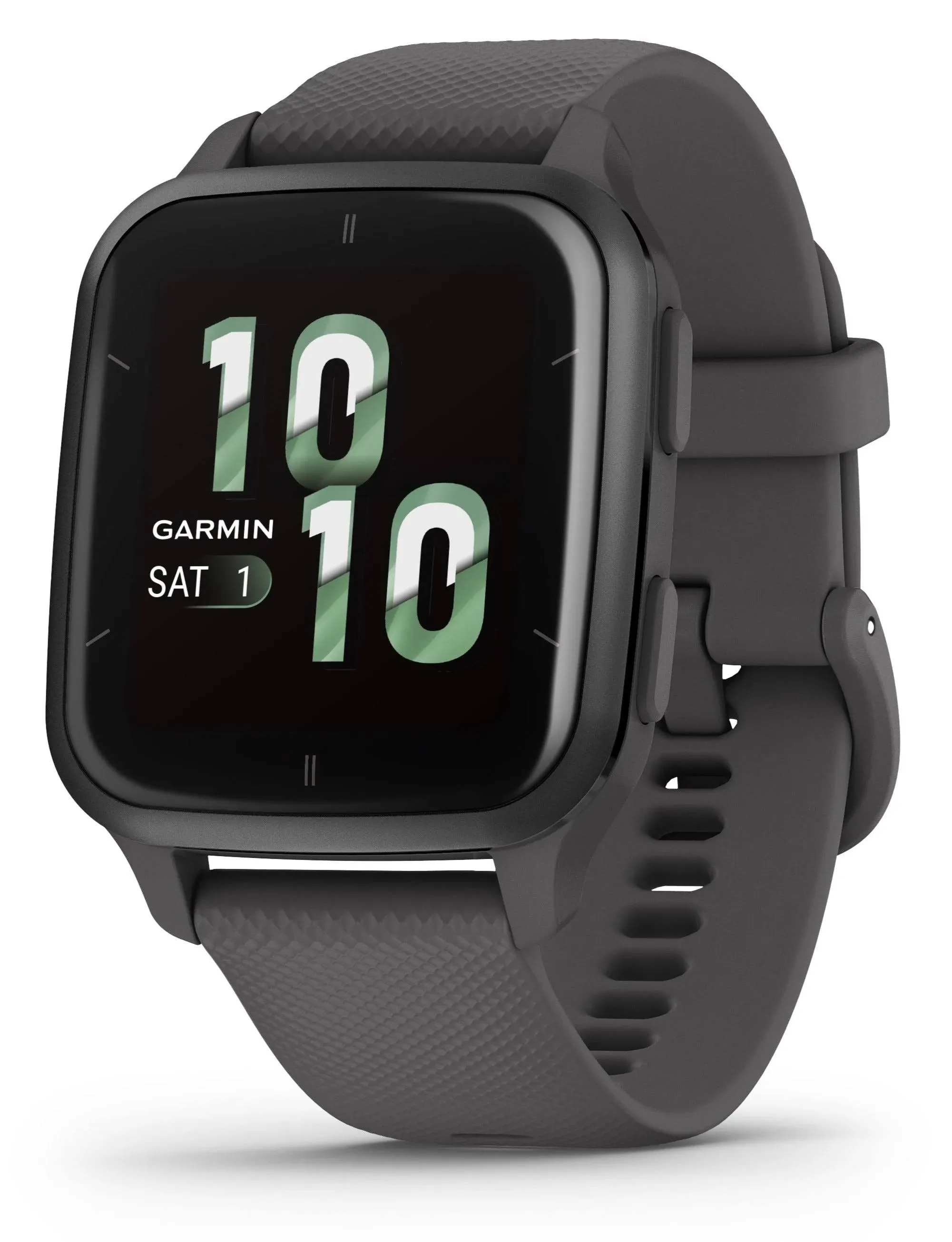 Garmin Venu® Sq 2 GPS Smartwatch, Slate and Shadow Gray, 40 mm