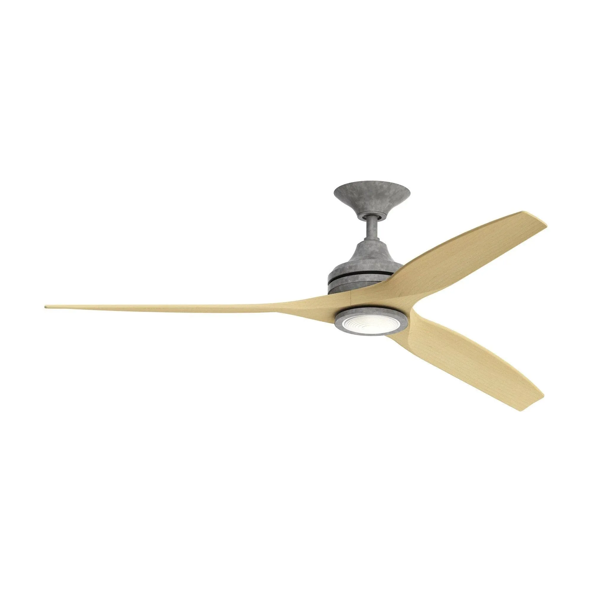 Fanimation Spitfire 48" 3 Blade Indoor / Outdoor Ceiling Fan with - Matte White / White Washed