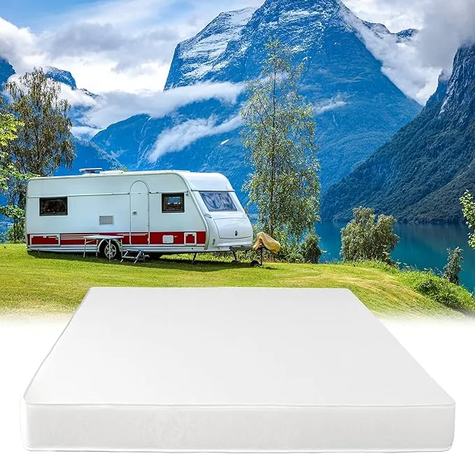 Serenia Sleep Short Full Mattress for RV Camper, 8-Inch Memory Foam RV Mattress ...