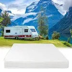 Short Full Mattress for RV Camper, 6-Inch Memory Foam RV Mattress - CertiPUR-US Certified RV Mattress for a Comfortable Sleep - Open Cell Foam Trailer Bed Mattresses (48” x 75”)