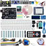 Camkey Uno Project Super Starter Kit with Tutorial and Uno R3 Compatible with Arduino IDE