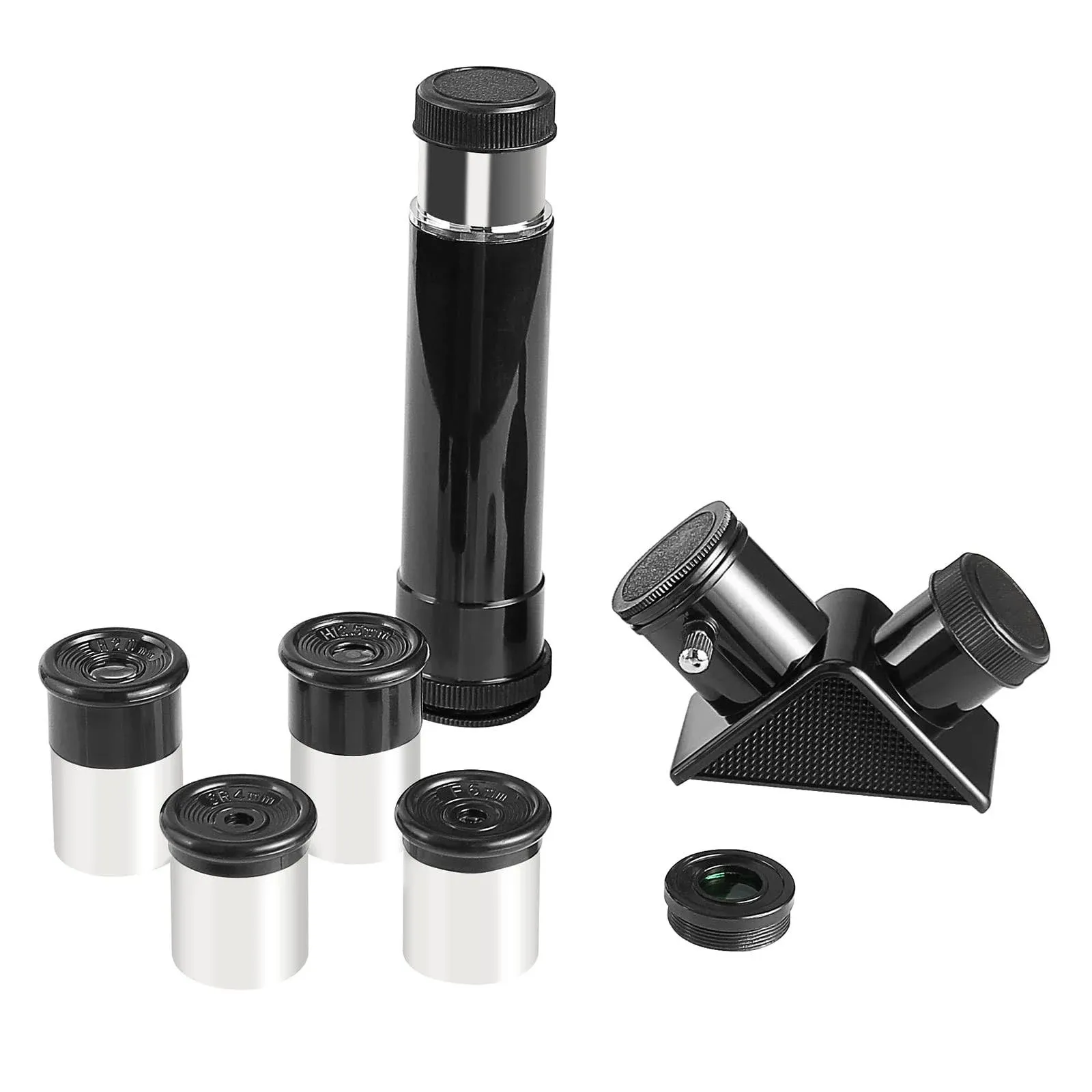 Celticbird 0.965inch Telescope Accessory Kit for 0.965 Telescope - Comes with Four Eyepieces( 4mm/6mm/12.5mm/ 20mm ), One Diagonal, A 3X Barlow Lens