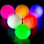 THIODOON Glow in The Dark Golf Balls Light up Led Golf Balls Night Golf Gift Sets for Men Kids Women