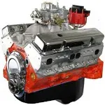 Blueprint Engines - BP38318CTC1 - SBC 383 Crate Engine - Base Dressed w/Alm Heads