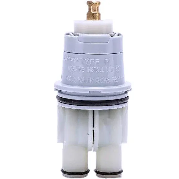 RP46074 Universal Valve Cartridge Assembly Compatible with Delta Shower Tub 13/14 Series,Universal Valve Cartridge Assembly White