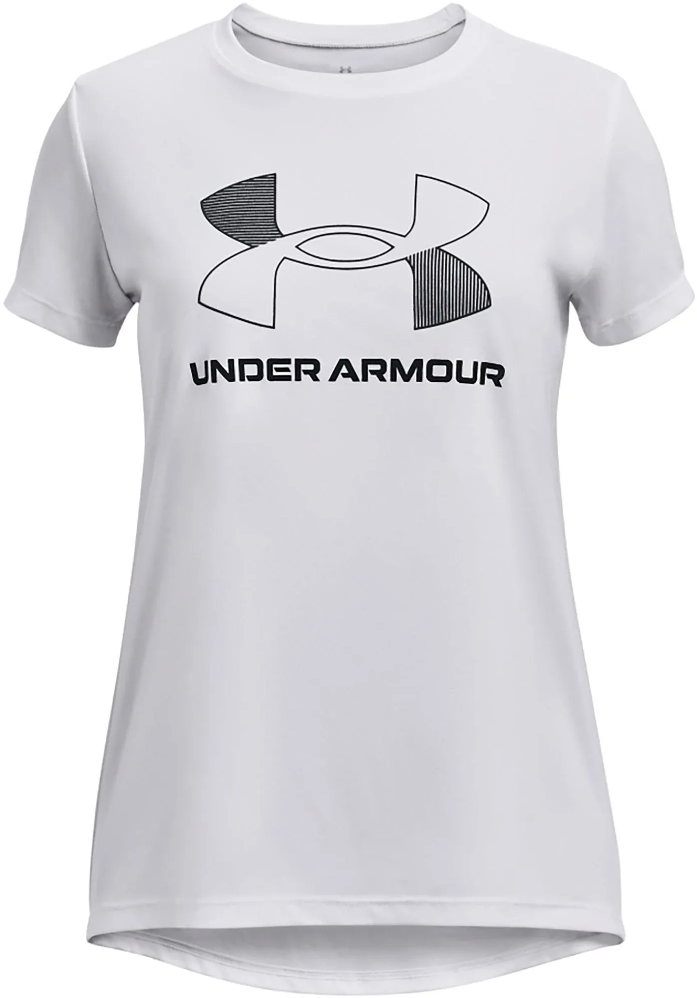 Under Armour Girls' Tech Big Logo Short Sleeve T-Shirt