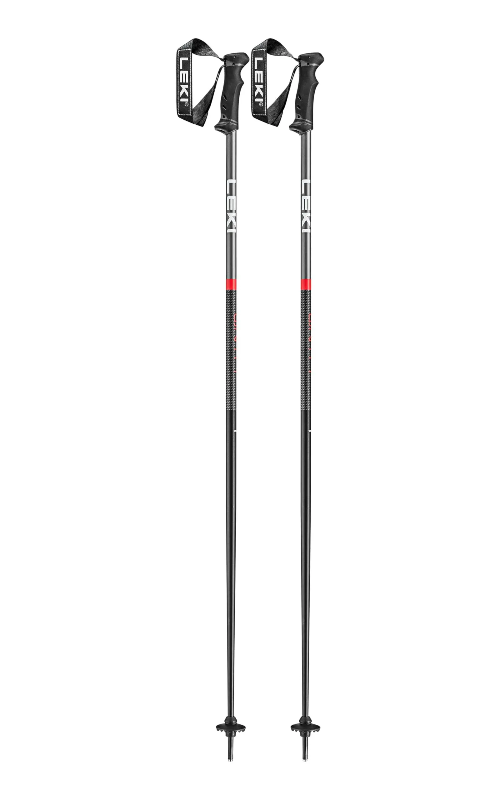 Leki QNTM Ski Poles Black/Blue, 115cm