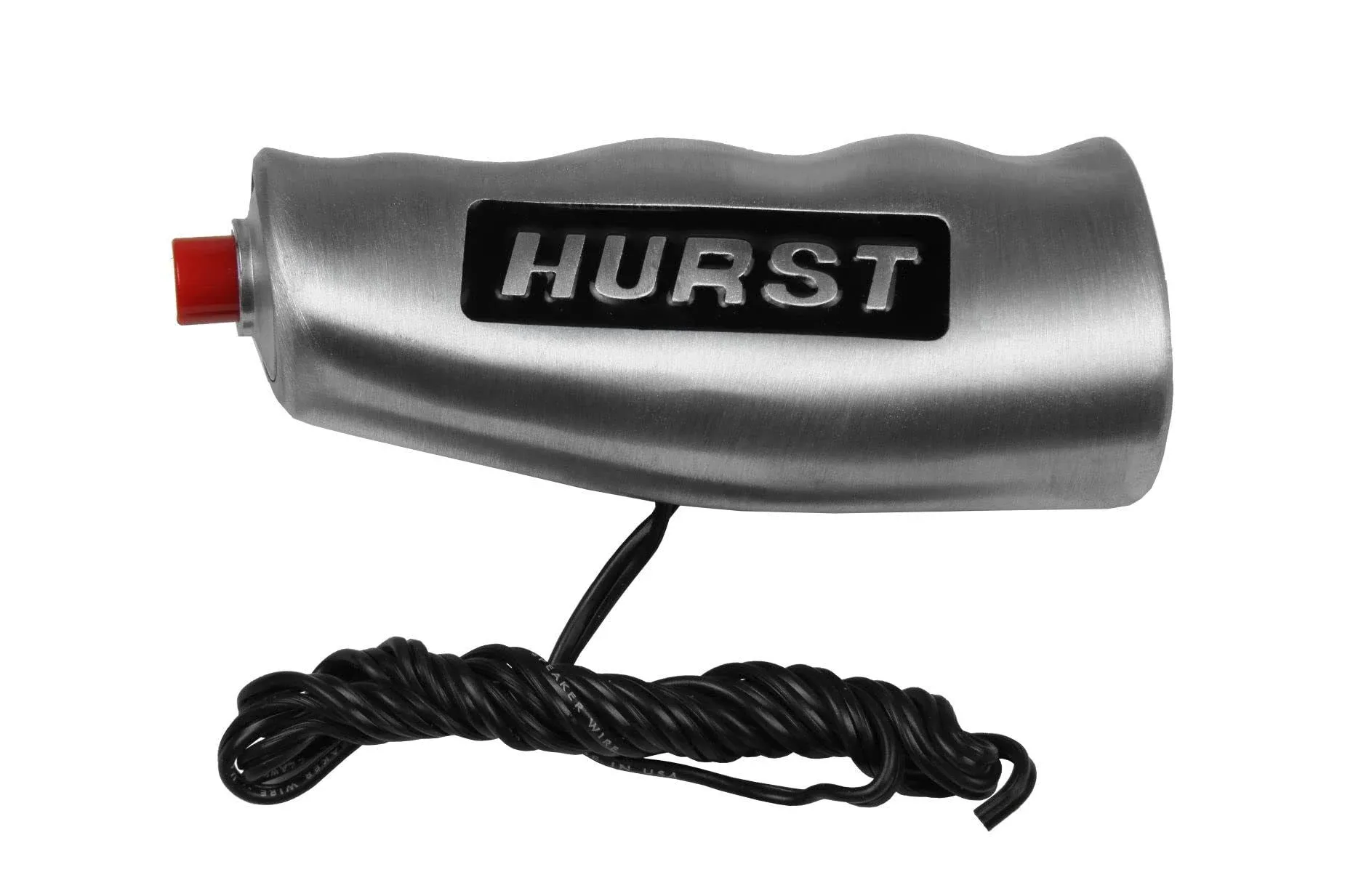 Hurst 1530010, One Natural Aluminum Universal T-Handle Shifter W/12 Volt Button 