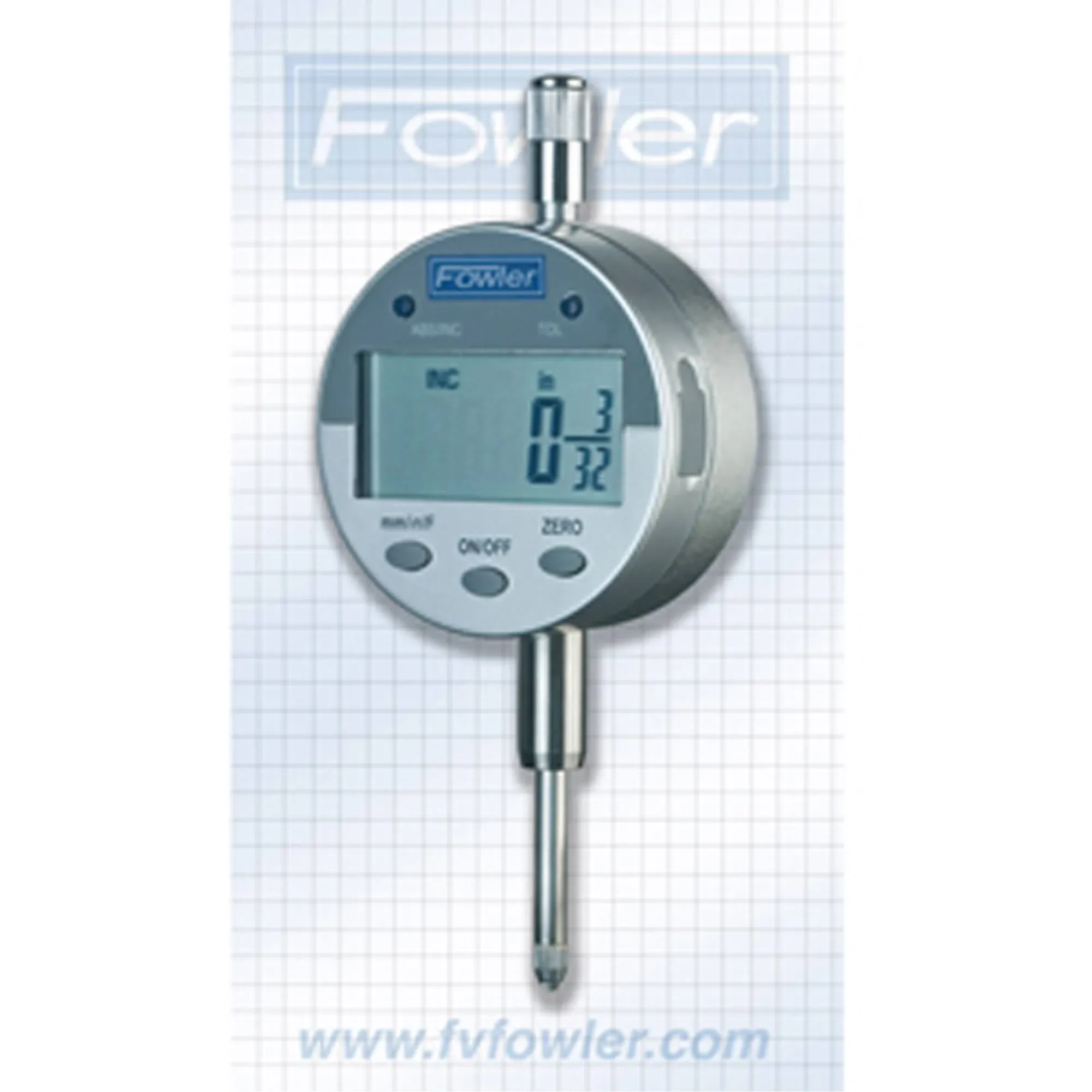 Fowler Indi-X Blue Electronic Indicator