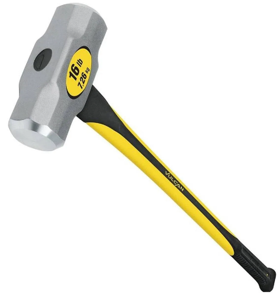 Truper 30933 16-Pound Sledge Hammer, Fiberglass Handle with Rubber Grip, 36-Inch