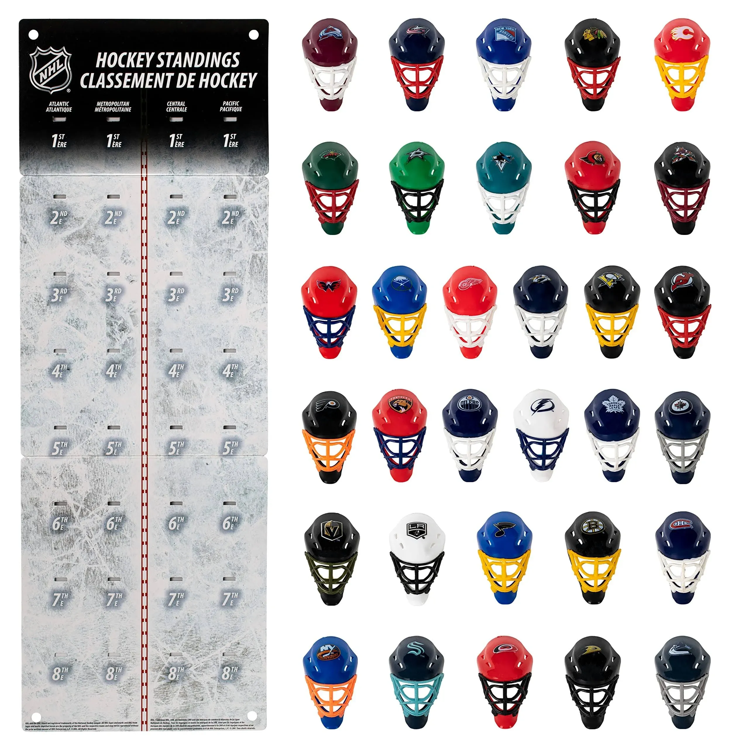 NHL Micro Goalie Mask Tracker - Franklin Sports